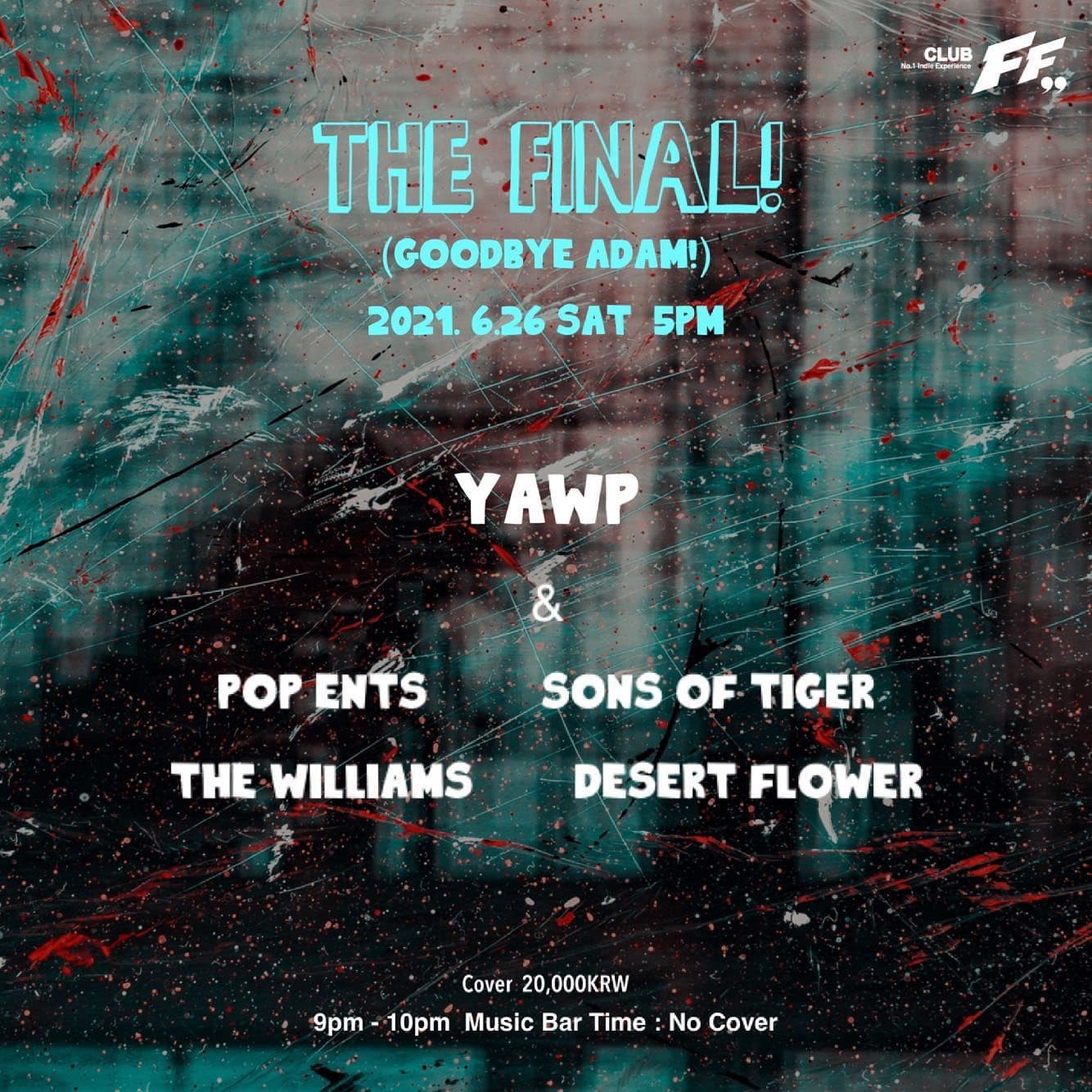 The Final ! (Goodbye Adam!) poster 2