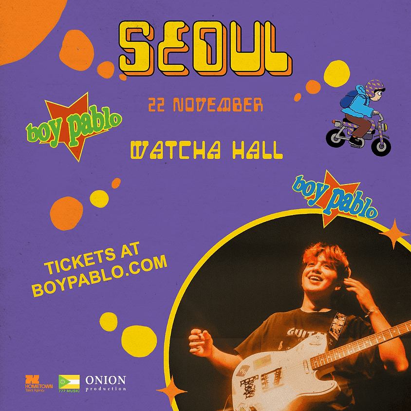 Boy Pablo Asia Tour 2022 Seoul