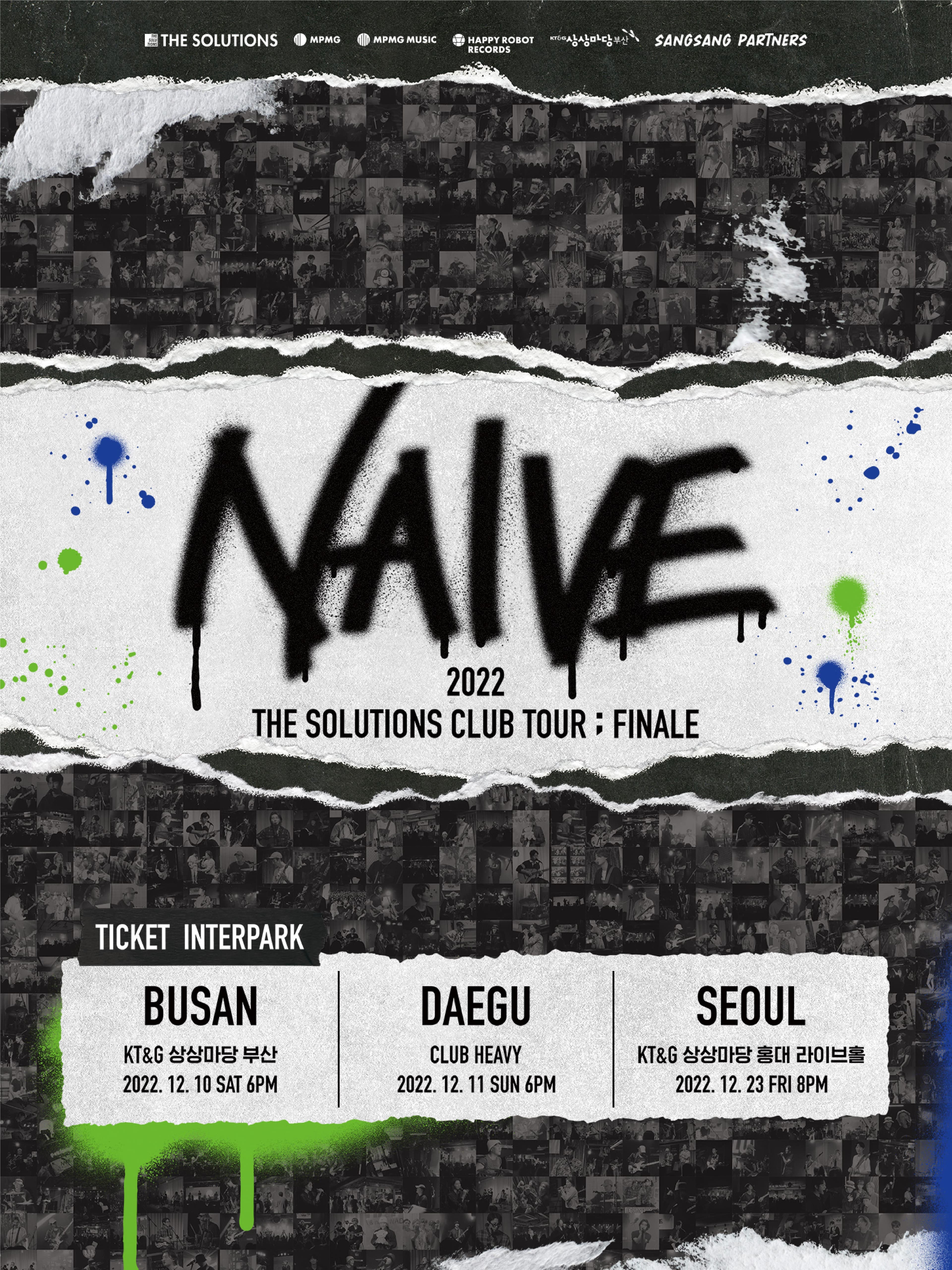 2022 THE SOLUTIONS CLUB TOUR ［NAIVE］ ; FINALE - 부산 poster 2