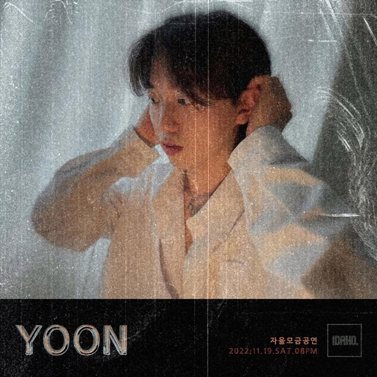 2022년 11월 19일 카페 아이다호 공연 - YOON