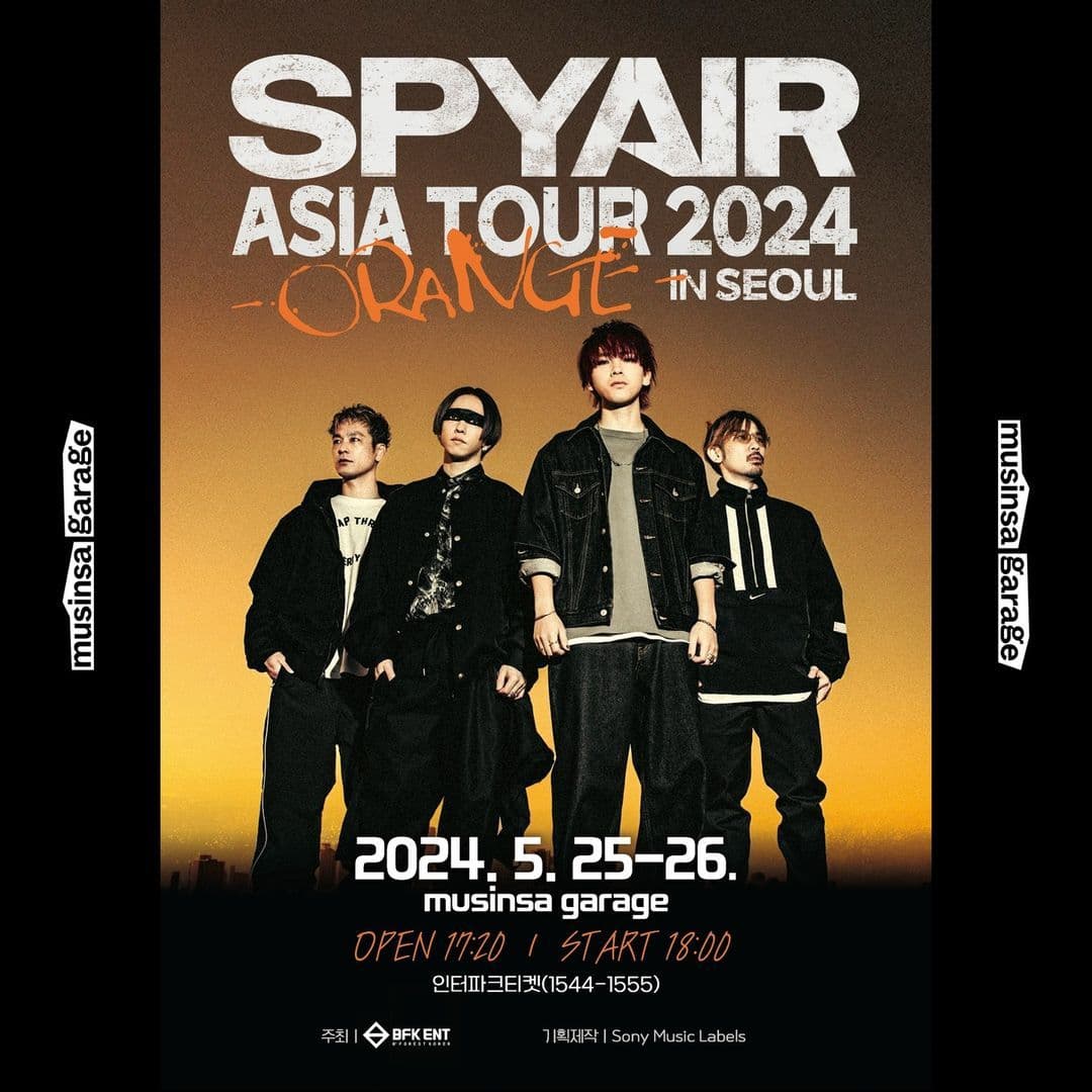 SPYAIR ASIA TOUR 2024 - ORANGE - in SEOUL