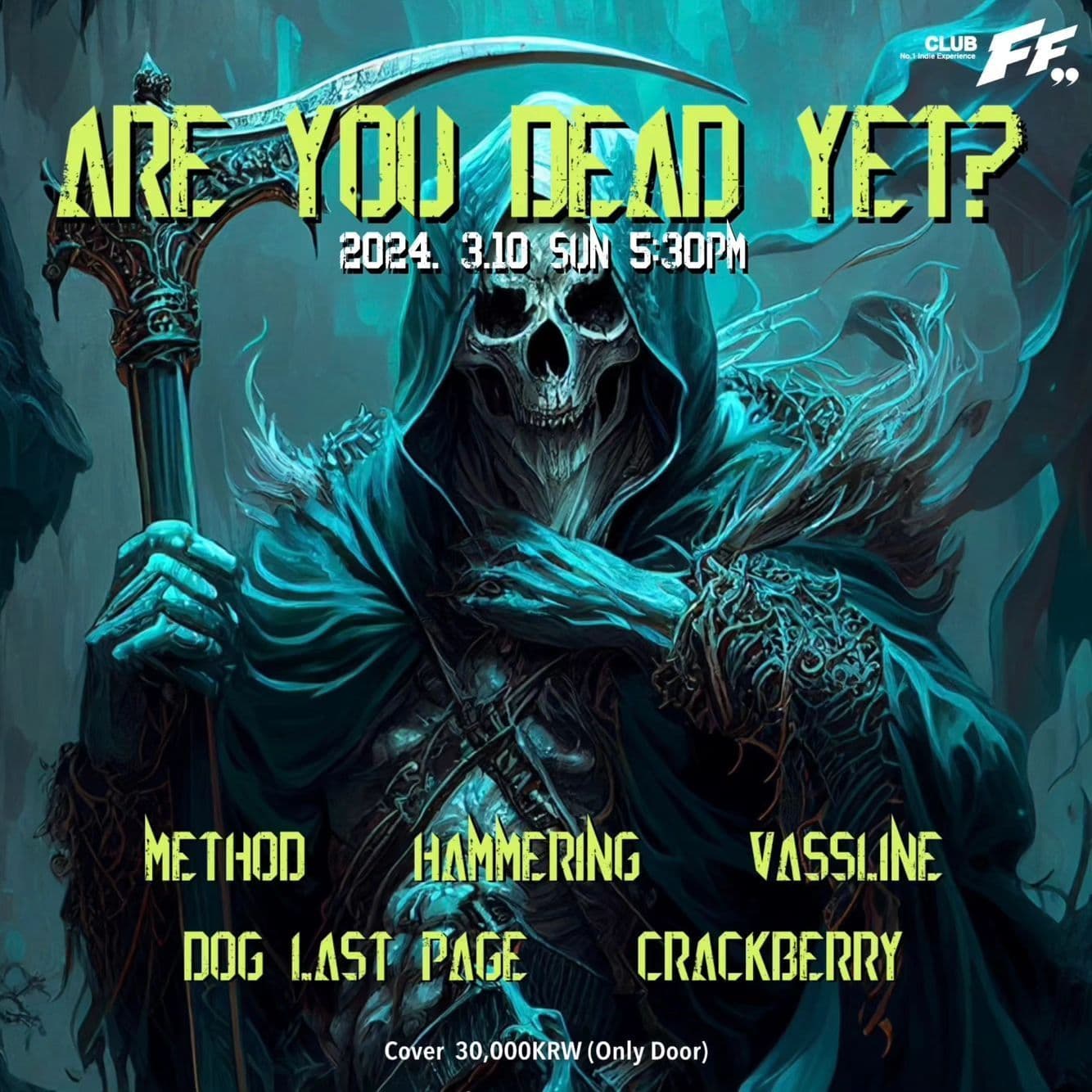 ARE YOU DEAD YET? 