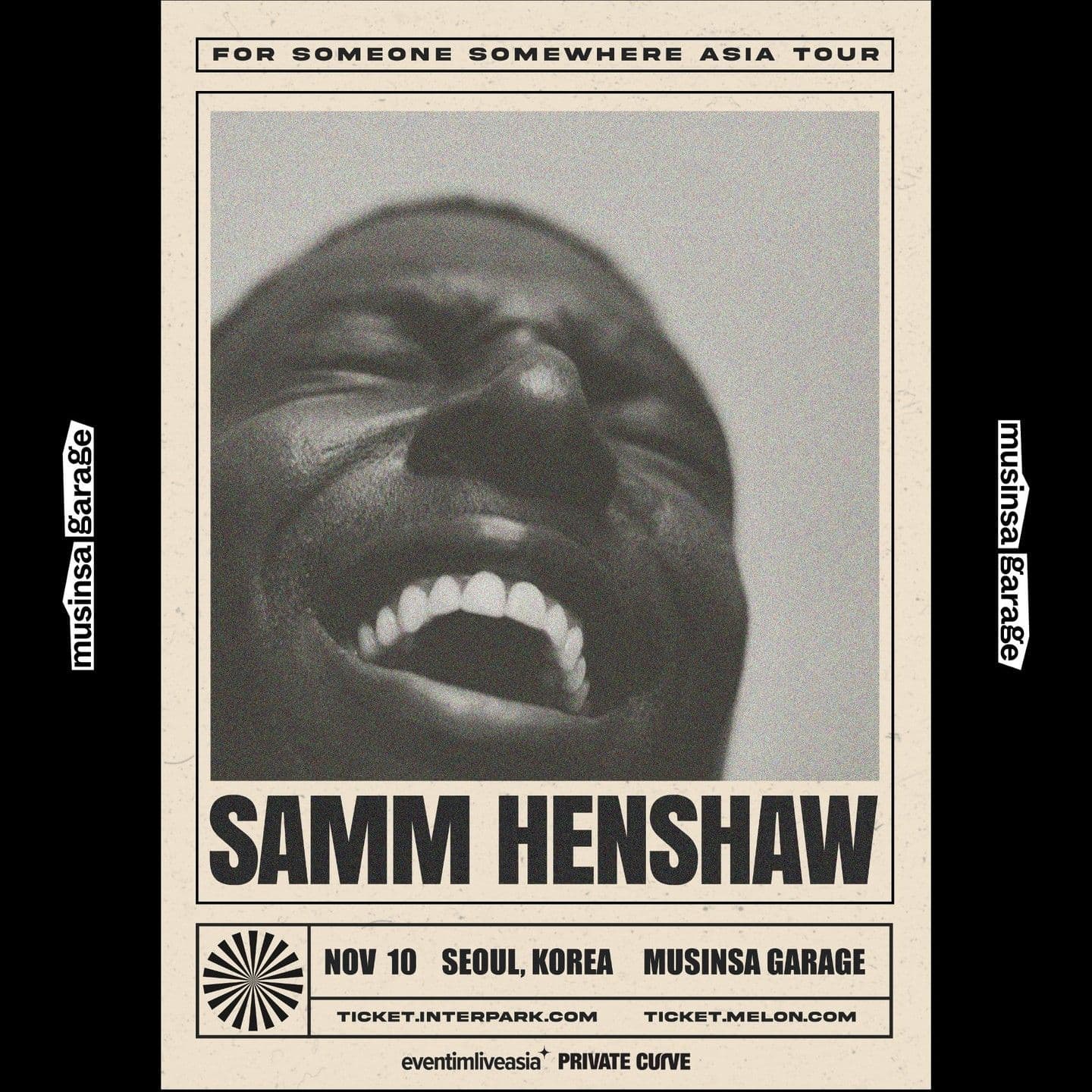 <Samm Henshaw LIVE IN SEOUL>
