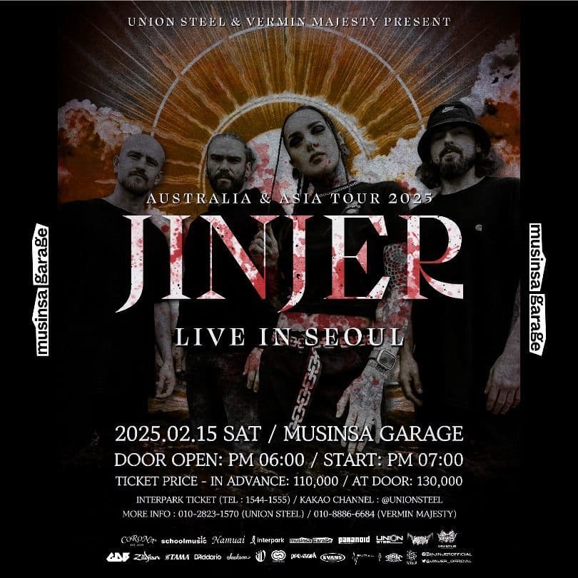 [Jinjer Live in Seoul]
