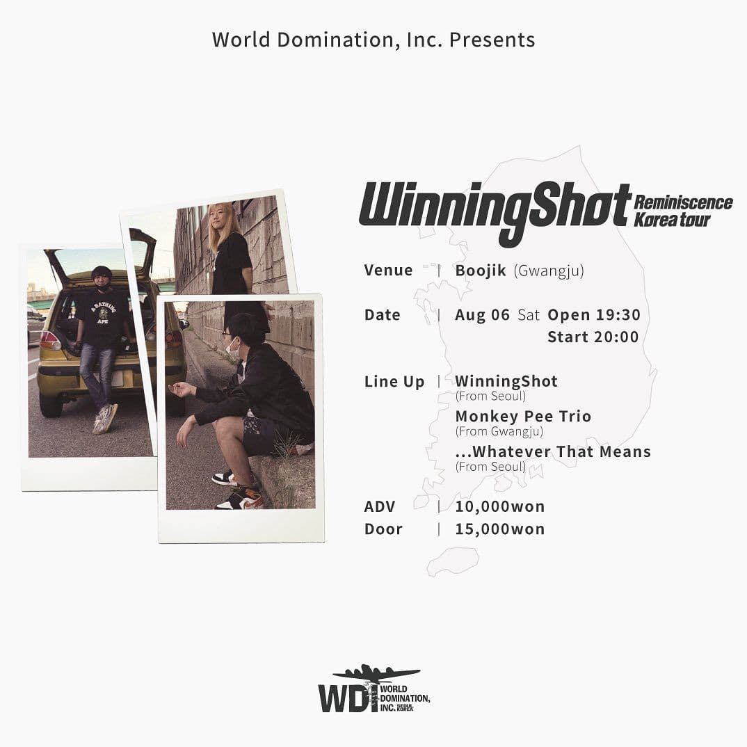 WinningShot Reminiscence Korea Tour-3 at Boojik (Gwangju)