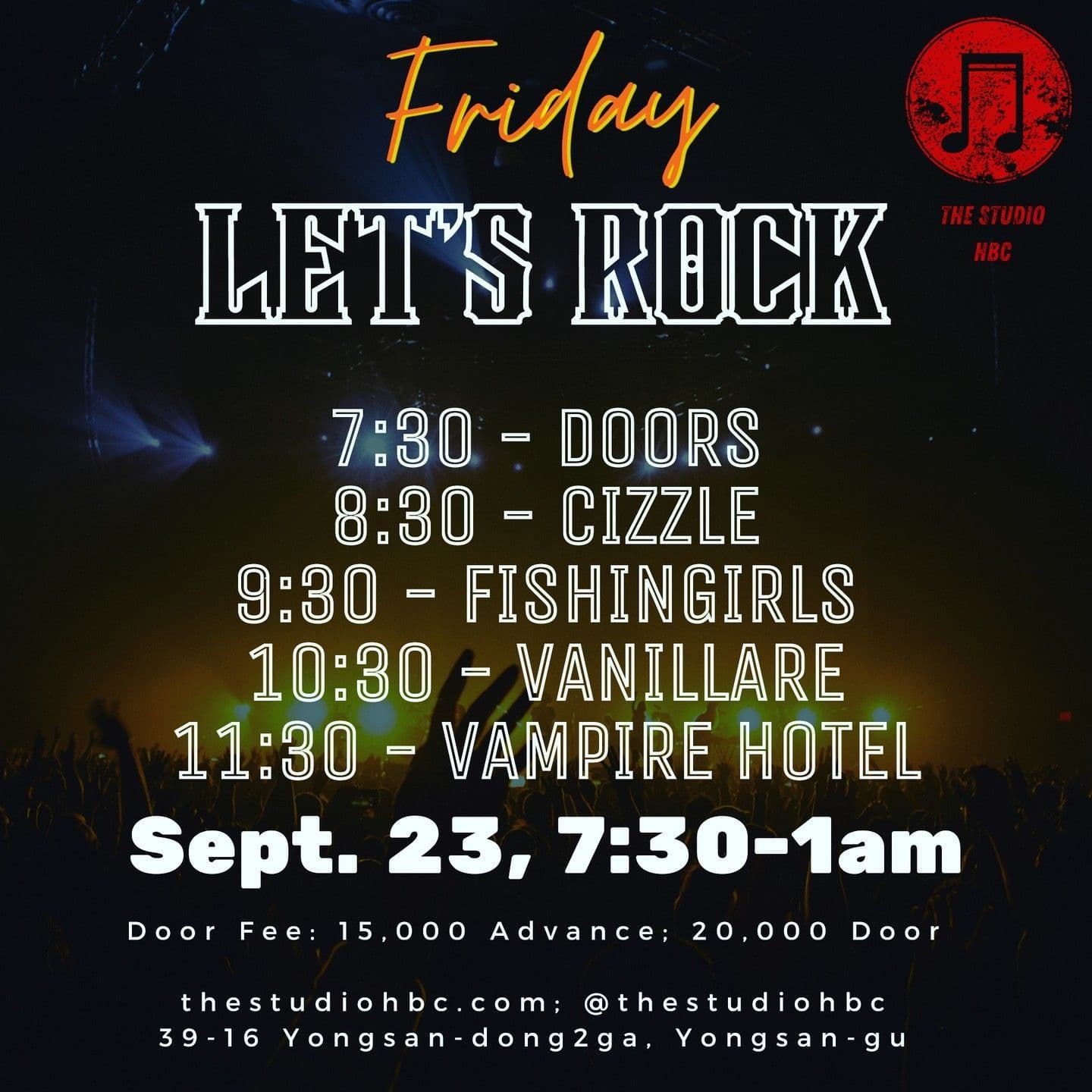 The Studio HBC Rock Concert